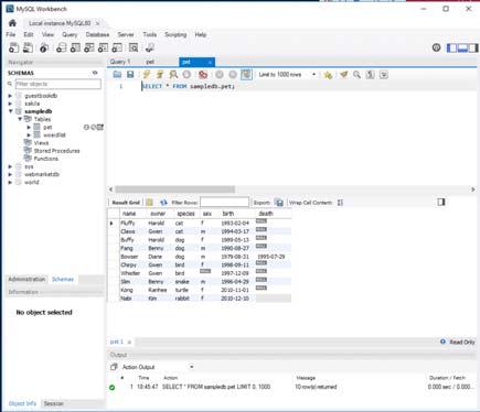 Eclipse 와 DB 연동 MySQL Workbench 를사용하여 DB 확인