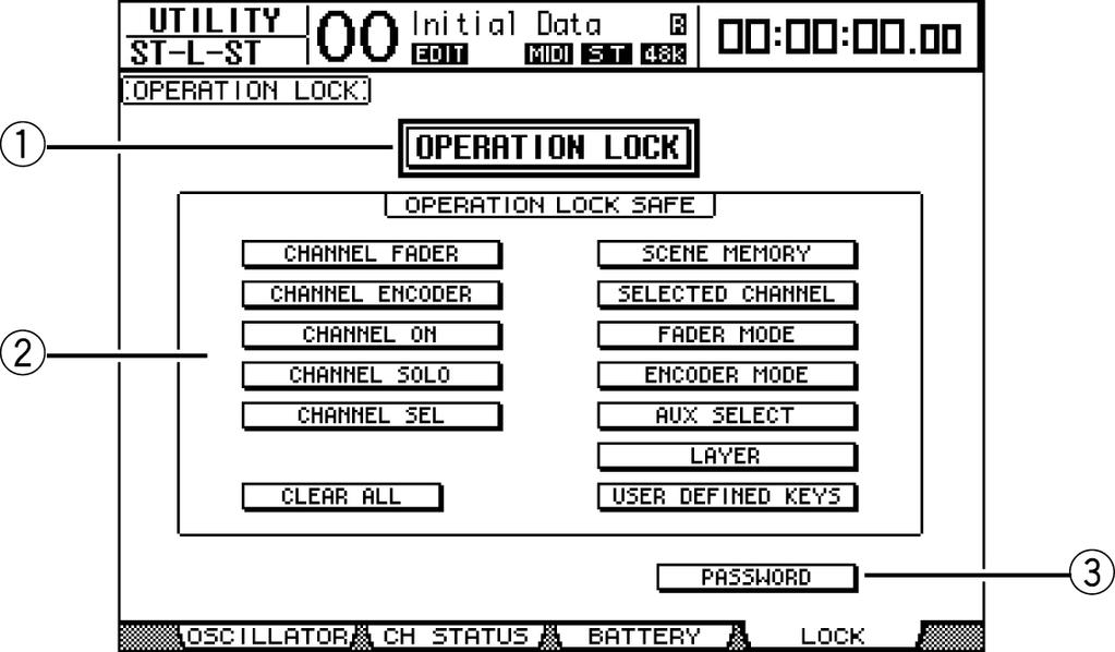 조작잠금 (Operation Lock) 사용 263 조작잠금 (Operation Lock) 사용 DM1000은원하지않는편집을방지하고비밀번호로패널조작접근을제한하는조작잠금 (Operation Lock) 기능을포함하고있습니다.