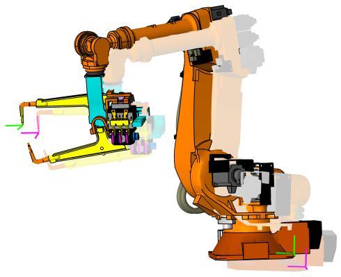 DM_ROBOTICS DM_ DMWorks 는다양한산업용로봇 (+200 개모델 ) 의 Calibrated Forward/Inverse Kinematics를제공합니다.