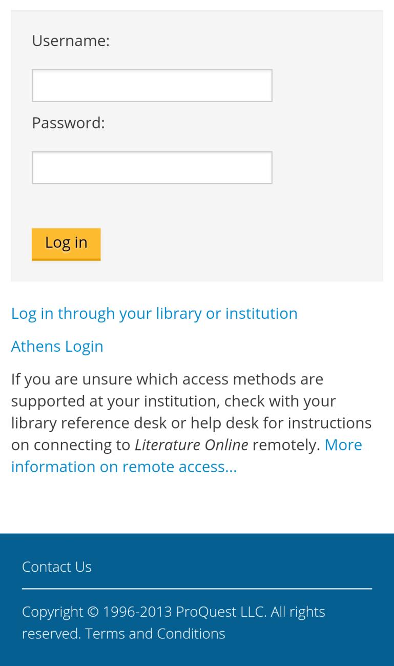 7. Literature Online 모바일서비스 모바일기기로 literature.