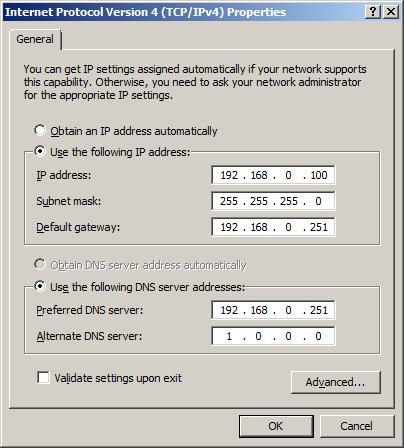 컴퓨터에서프로젝터에직접연결하기 * 단계 1: 프로젝터의 DHCP 옵션을 " 끄기 " 로설정합니다.