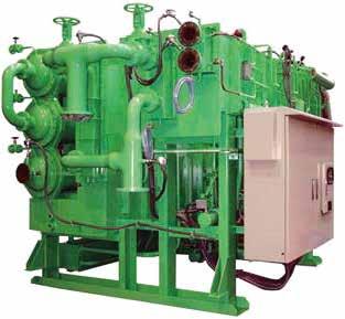 흡수식히트펌프 1 종흡수식히트펌프 (YHAP-C Type 1) 고온과저온의폐열원으로부터열에너지를회수하여중온의온수를공급하는난방 900-40,000kW 용량의흡수식히트펌프입니다. 1종히트펌프구성 재생기 1종히트펌프사이클 재생기에고온의구동열원이공급되고, 에저온폐열원이공급됩니다. 1 종히트펌프는두개의열원에서회수한열량을키워서 / 측으로최대 95 의온수를공급합니다.