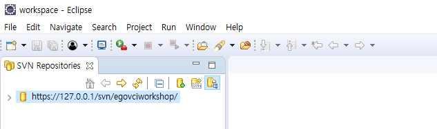 SVN 서버의정보를활용하여 Eclipse