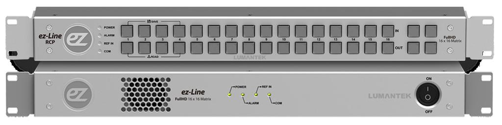 03. 매트릭스 / 분배기 ez-line Router VM16 16 x 16 HD -