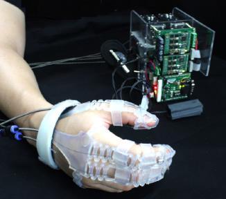 유연한착용형손로봇상용화개발 ( 서울대학교, 2015, NRCTR-EX-15001) 척수손상환자, 초기뇌졸중환자의손기능보조를통한일상생활지원을위한착용형손로봇상용화