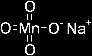 과망가니즈산나트륨 -> 산소와결합 1