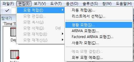 Interval : 관측값이입력된주기를입력한다. : 시계열그림과자료를보여준다.