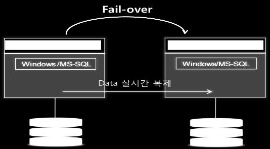 Active 서버장애시 Standby 서버로 Fail-over, In-house 개발애플리케이션연동 CA ARCserve RHA
