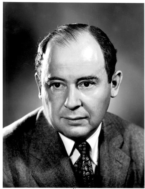 폰노이만구조 John von Neumann (1903~1957) 미국프린스턴대학폰노이만교수 자신의논문 < 에드박에대한보고서의첫번째초안, 1945> 에서폰노이만구조제안 현대적인컴퓨터의개념
