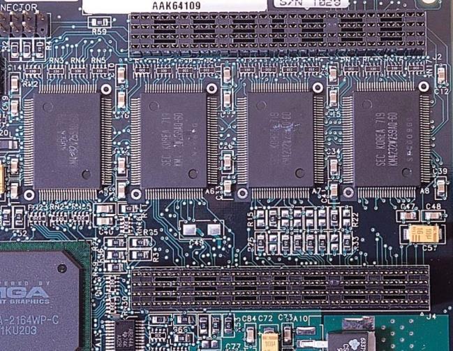 38 주기억장치 VRAM VRAM 은 VGA 카드와같은비디오회로에사용하기위해설계된칩