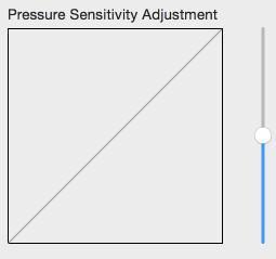 IPS 그래픽디스플레이환경설정 19 압력감도설정 (Pressure Sensitivity