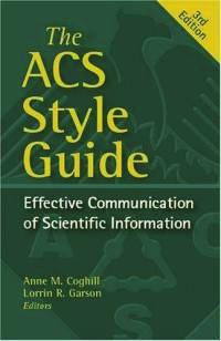 (2006) The ACS style guide: