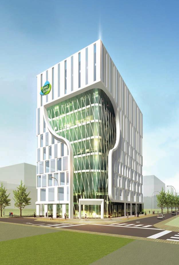 Sinsong Holdings Magok R&D Center 신송홀딩스마곡연구소 신송홀딩스 서울강서구마곡지구 D1-5 ( 산업시설용지 ),979.00m 1,119.