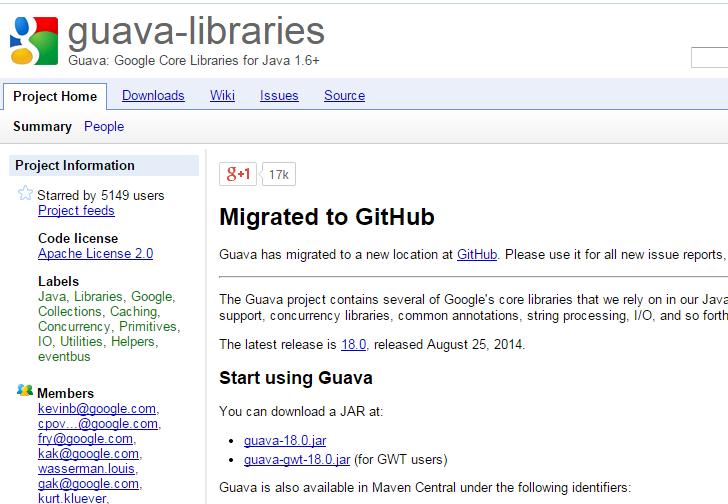 Recommendation 3. GUAVA 라이브러리 ( https://code.google.