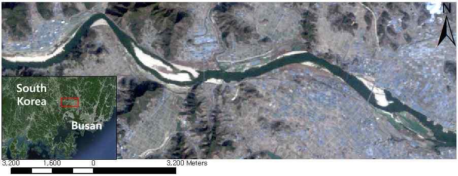 138 (a) Landsat-5 TM imagery taken