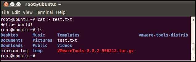 4 현재디렉터리에있는서브디렉터리삭제 root@ubuntu:/# rmdir cmd_test 2.1.7.