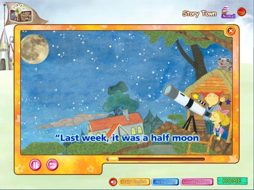 Level 4-12 We Love the Earth Lesson Plan: Week 1 Day 1 T : Excellent! How was the moon last week? C : It was a half moon. T : You are very smart! 3.