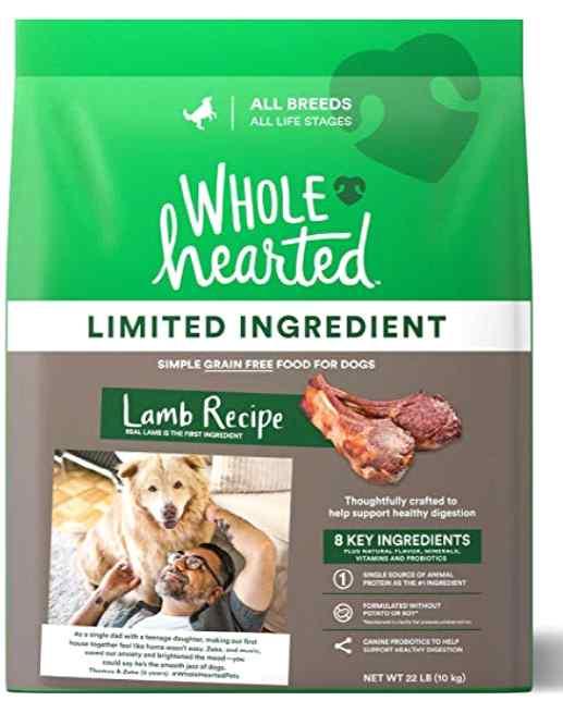 ingredient lamb recipe dry dog food for all life