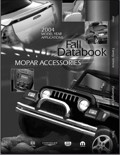 31 DaimlerChrysler Mopar: Product Catalog