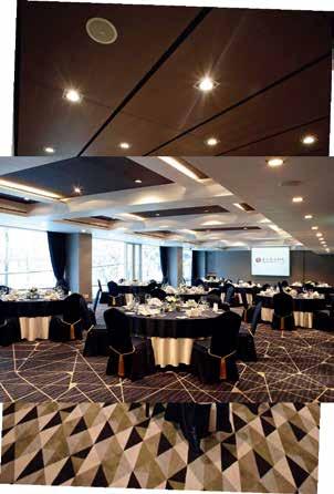 The Grand Ballroom at Ramada Plaza Suwon holds up to 500 people and is equipped with state-of-theart audio