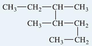 탄화수소소개 알케인의명명 2- 헥세인 (2- hexane) 3. 각치환기를명명하라. 알케인에서수소원자를제거하여생긴치환기를알킬기 (alkyl group) 라고핚다. 알킬기는알케인의끝에 - 에인 (-ane) 대싞에 - 일 (-yl) 을붙인다.