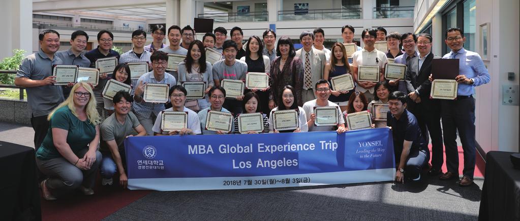 Global Business Insight Student Exchange Program 연세MBA는광범위하고견고한연세경영네트워크를바탕으로 와 학생들이글로벌리더로도약할수있는다양한프로그램을제공합니다.