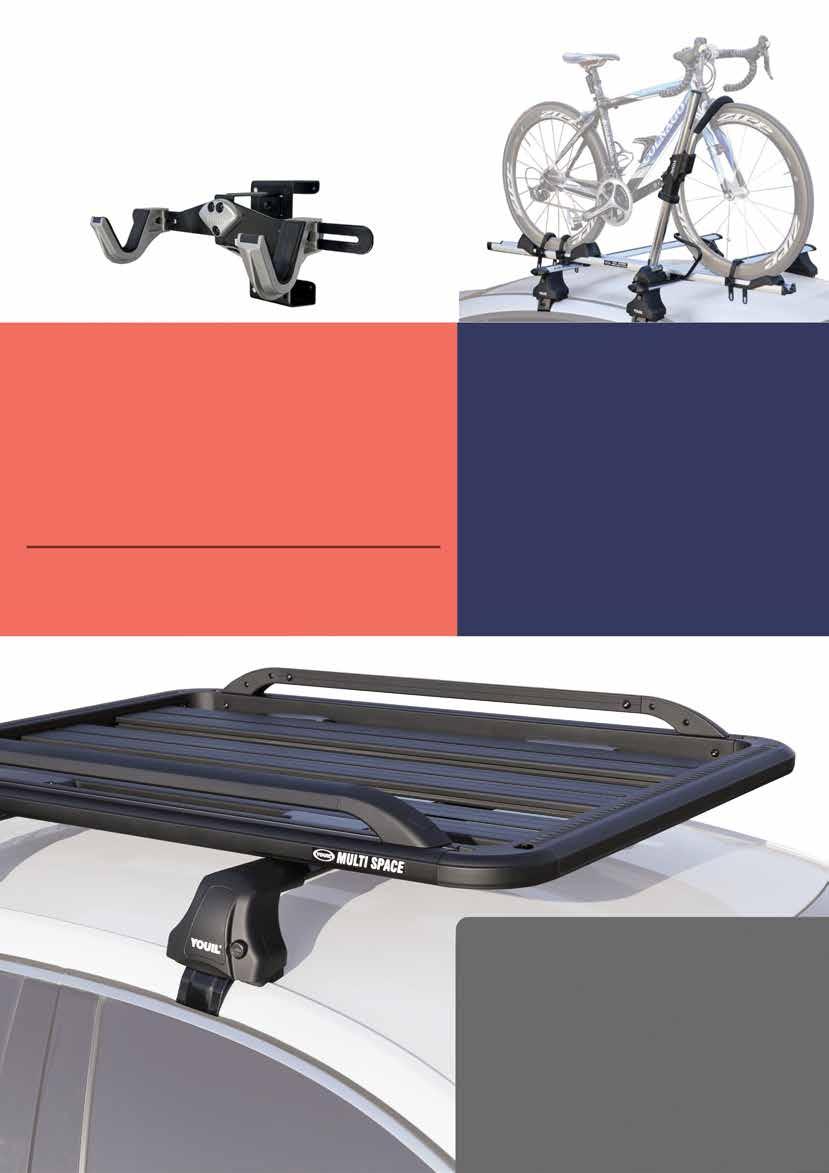 2019 YOUIL CARRIER PRODUCTS CATALOG ROOF RACKS BIKE CARRIERS BASKET CARRIERS BIKE STANDS WATER
