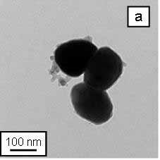 Figure 22 TEM images of (a) neat inorganic pigments (PbCrO 4 ) and