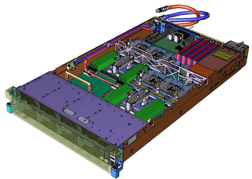 Power AC922 딥러닝전용 GPU 서버 Power 9 Processor (2x) 18, 22C water cooled 16, 20C air cooled BMC Card IPMI 1 Gb Ethernet VGA 1 USB 3.