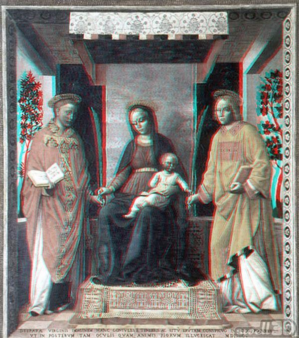 Saints Faustinus and Jovita Virgin Mary and Christ Child with Saints Faustinus and