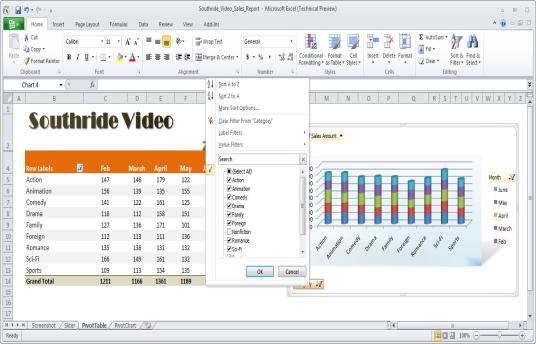 데이터에대한통찰력을높이고강렬한시각적효과를부여할수있습니다 Excel 2010 의새로욲데이터분석및시각화기능을사용하여중요핚데이터추세를쉽게추적하고강조표시핛수있습니다.