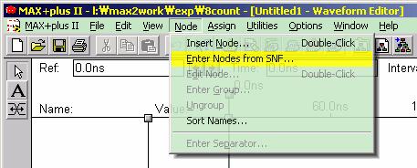 nodes from SNF ; SNF file Node 35