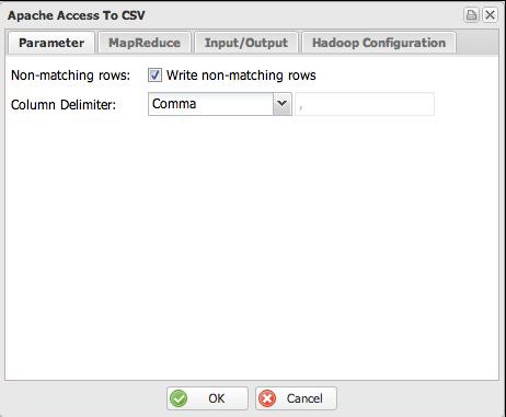Apache Access Log To CSV MapReduce JAR 파일과 Driver 클래스 작성핚 MapReduce 의파라미터옵션 CSV