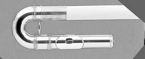 알토플룻 (Alto Flute) 베이스플룻 (Bass Flute) 크라운 U- 조인트 핸드레스트