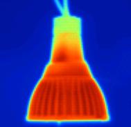 한국산학기술학회논문지제 11 권제 4 호, 2010 Temperature( ) 90 85 80 75 70 65 60 55 50 45 Experiment Numerical Analysis Chip PCB Heatsink Location 54.