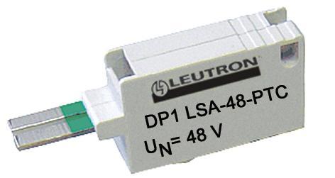 1 회로보호용 LSA 보호플러그 제어및측정회로내의과젂압, 과젂류보호 (DC 5V 110V) : DP1LSA-5-PTC, DP1LSA- 24-PTC