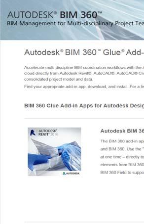 (3) Autodesk BIM 360 Glue 사용법 1) Autodesk BIM 360 Glue