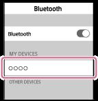 4 [] 를터치합니다. "BLUETOOTH connected"(bluetooth 연결됨 ) 음성안내가나옵니다. 힌트 위의절차는예시입니다. 자세한내용은 iphone 에부속된사용설명서를참조하십시오. 참고사항 마지막에연결된 BLUETOOTH 장치를헤드셋부근에두면헤드셋을켜기만해도헤드셋이장치에자동으로연결될수있습니다.