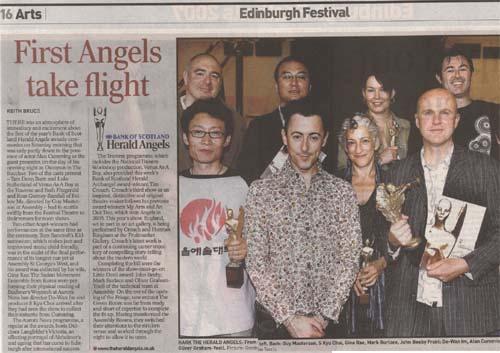 Korean Performing Arts in the World Edinburgh, UK First Angels Take Flight