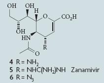 타미플루 단백질구조기반약물개발 Due to the limited oral bioavailability, zanamivir