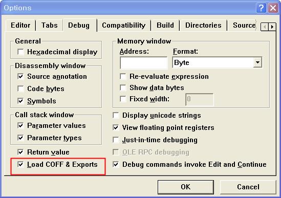 5-1. 진보된중단점기능과그사용법 (3) Breakpoints on System or Exported Functions MS Windows 2000이상에서만시스템 DLL의함수에중단점을위치시킬수있다.