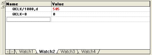 5-3. 팁과꼼수 (1) 데이터와표현식표현형식을사용하여표시하기 ( 계속 ) 배열의값을 Watch Window 로살펴보기 배열이름다음에, 후관찰하고싶은배열의크기입력. Ex) plong,10 Window에표시. : 배열을가르키는포인터 plong 에대하여배열요소 10 개까지 Watch 배열의옵셋을지정하여표시할수도있다.