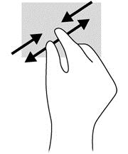 두손가락클릭 두손가락클릭동작을사용해화면개체의메뉴를선택할수있습니다.