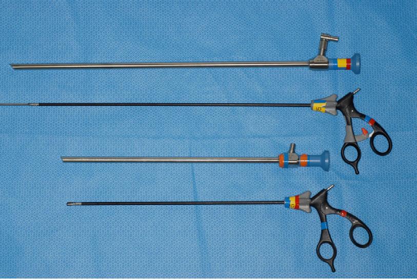 Single port laparoscopic surgery Figure 1.