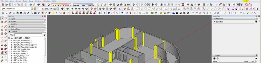 3D Architecture Modeling and Quantity Estimation