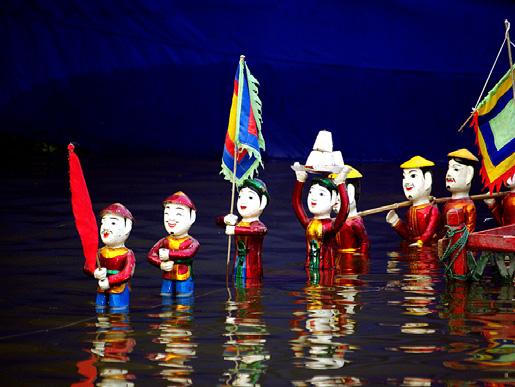 수능 따라잡기 3. Múa rối nước 수상 인형극 Múa rối nước là một môn nghệ thuật truyền thống đặc biệt đã có từ rất lâu ở Việt Nam.