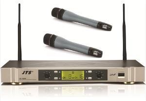 1.12 HD 회의실구성장비 무선마이크 모델명 : MH 920 / US 920D 제조사 : JTS 용 도 : 무선마이크 제품의사양및특 징구분 수신기사양 : 핸드송신기사양 : 사양및특징 Frequency Preparation : PLL Synthesized Control Carrier Frequency Range : 925-937.