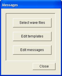 22 ko 구성 Plena VAS 구성 4.4 메시지 메시지버튼을누르면메시지구성속성시트가열립니다. 이속성시트는메시지를관리하는데사용됩니다. 그림 4.13 메시지구성속성시트 4.4.1 WAV 파일모든메시지는하나이상의 WAV 파일을기반으로합니다. WAV 파일은 PC 에서선택해야합니다. WAV 파일은디지털사운드파일입니다.