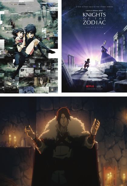 2017 해외콘텐츠시장동향조사 그림 넷플릭스오리지널애니메이션 출처 : IGN, NETFLIX は日本のアニメをどう変えるのか? 作品とクリエイターのグローバル化の行方, 2017.08.07.