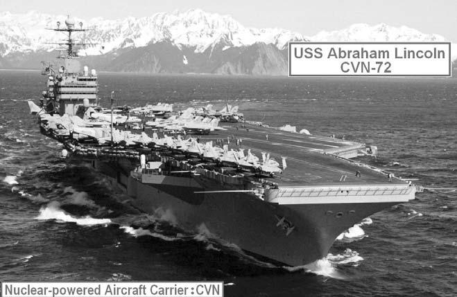 10 일에취역한 USS George H.W. Bush (CVN-77) 함 이다.